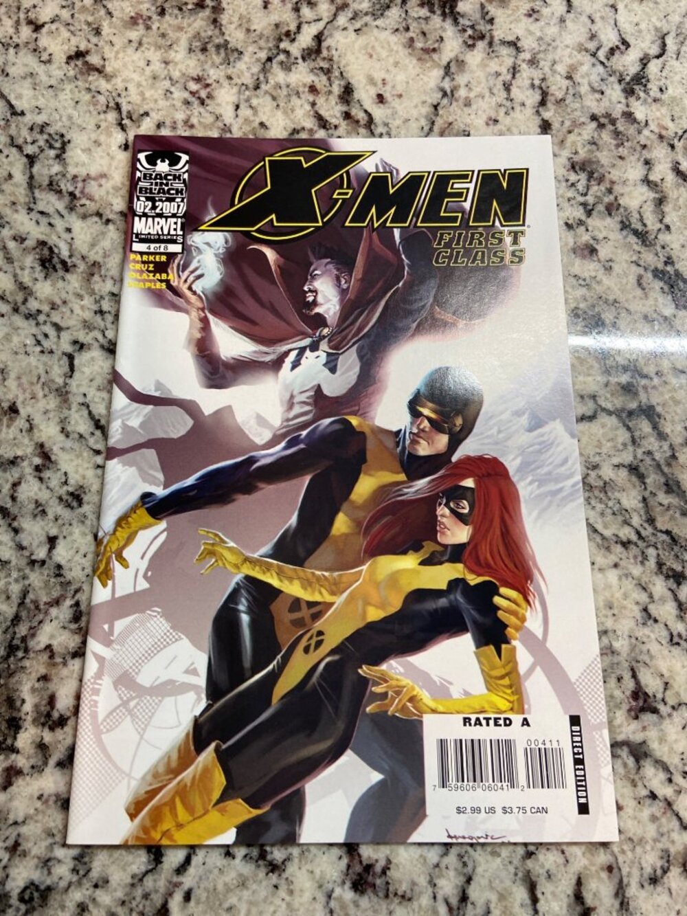 X-Men: First Class Issue 4 Marko Djurdjevic Cover Edition Marvel Comics 2007